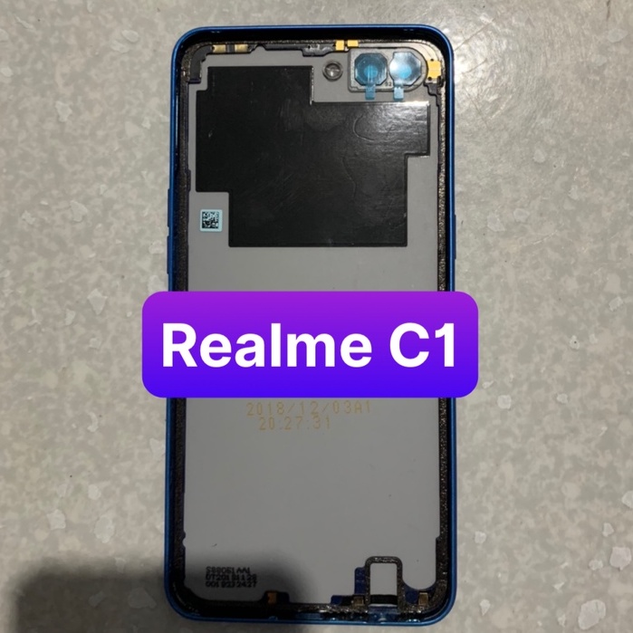 lưng vỏ Realme C1 - lưng máy ,phím , kính camera