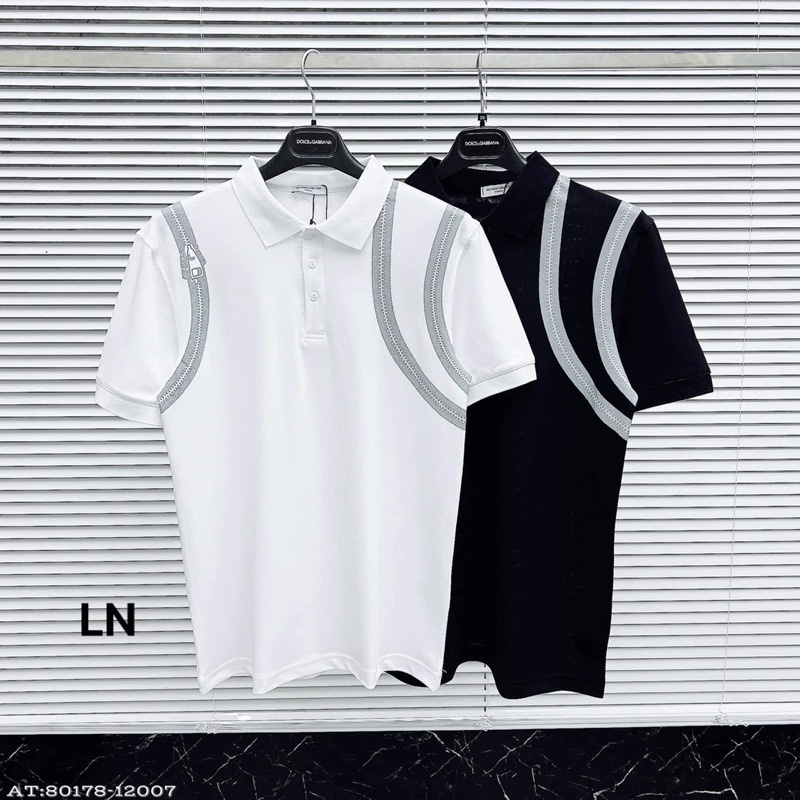 Áo polo viền vai hình khoá DA6