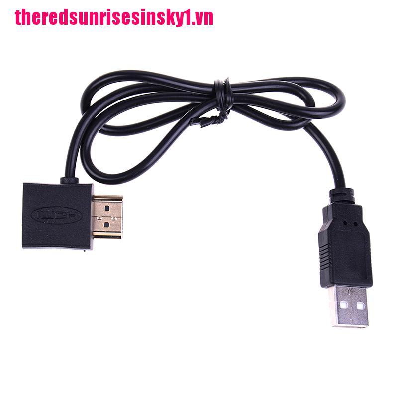 (3C) Giắc Chuyển Đổi Từ Hdmi Male Sang Female + Usb 2.0