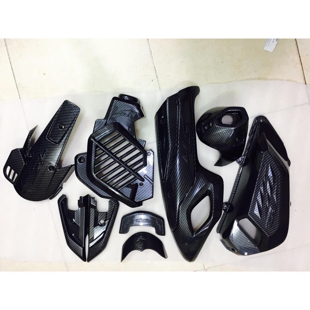 COMBO BỘ CARBON 11 MÓN CHO SH 2017-2019  ( chi tiết liệt kê bên dưới)