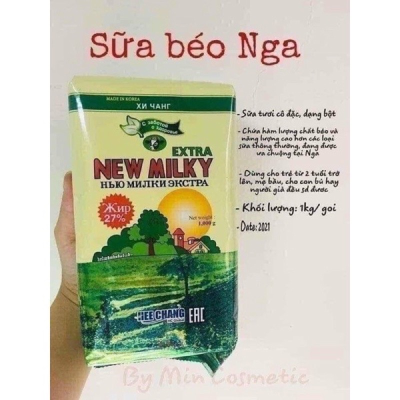 combo 5 kg sữa béo nga tăng cân