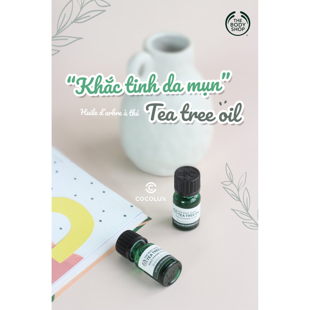 Tinh dầu Tea Tree Oil The Body Shop [COCOLUX] | BigBuy360 - bigbuy360.vn