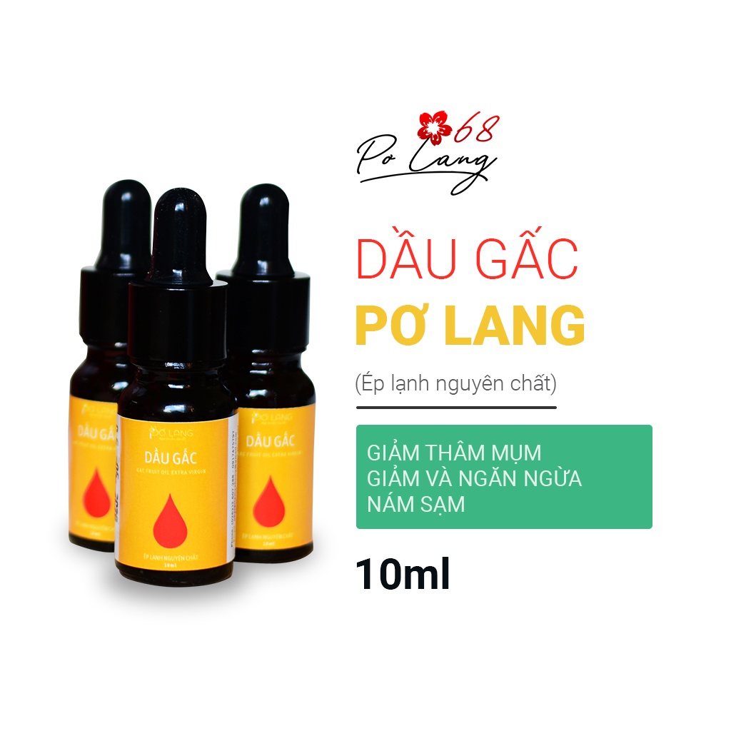 Tinh Dầu Gấc Pơ Lang Giảm Thâm Mụn Và Ngăn Ngừa Nám Sạm - 10-30ml