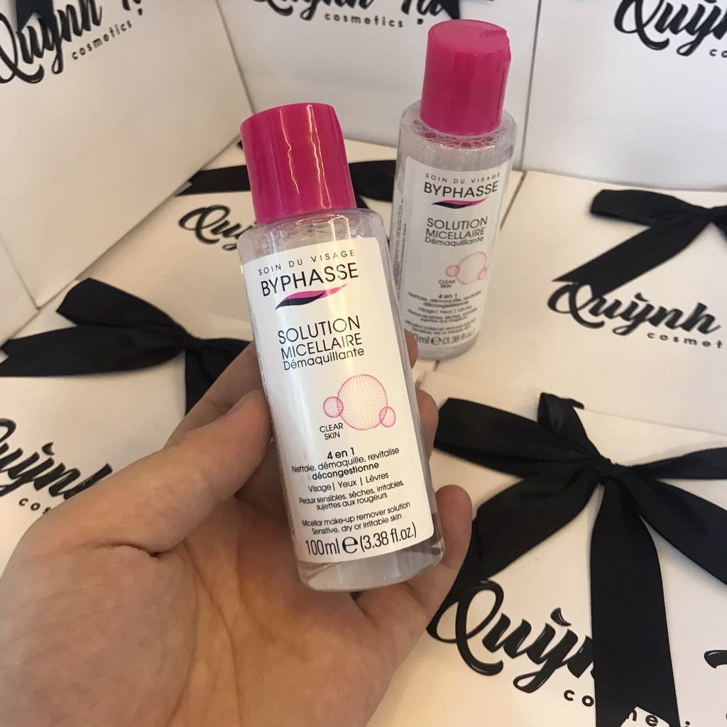 Nước Tẩy Trang Byphasse 💥Freeship💥 Tẩy trang không cồn dùng cho da mụn,da dầu,da khô,hiệu quả SP33 | BigBuy360 - bigbuy360.vn