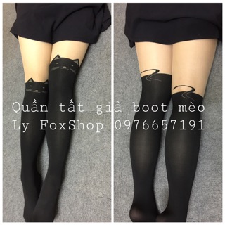 Quần tất giả bốt các kiểu