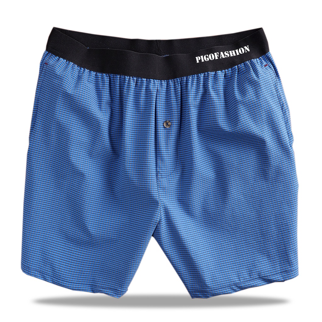 Combo 5 Quần đùi ngủ caro nam lưng thun cao cấp chất kate không phai màu QDCR05 PIGOFASHION