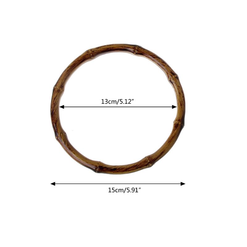 Tay Cầm Hình Tròn Thay Thế Cho Túi Xách DIY