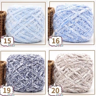 Len Nhung đũa màu chấm phẩy (cuộn 90gr)