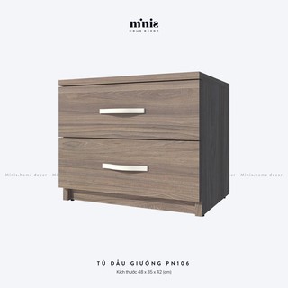 Tủ Đầu Giường 2 hộc kéo MN-TAB-13