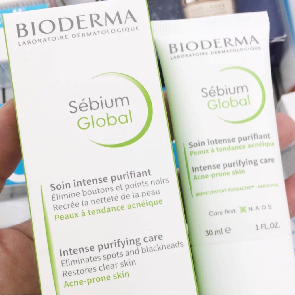 Kem Giảm Mụn Và Giảm Sẹo Bioderma Sebium Global 30ml