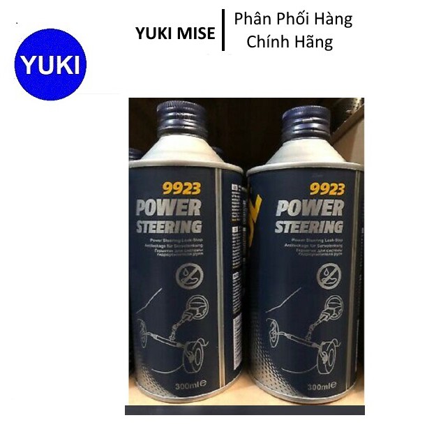 Dung Dịch Chống Rò Rỉ Trợ Lực Tay Lái MANNOL Power Steering Leak Stop 9923 300ml YUKI MISE Phân Phối Chính Hãng💯