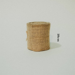 Cuộn vải bố thô - handmade - trang trí