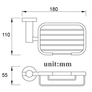 KỆ ĐỰNG XÀ BÔNG ZENTO HA4614