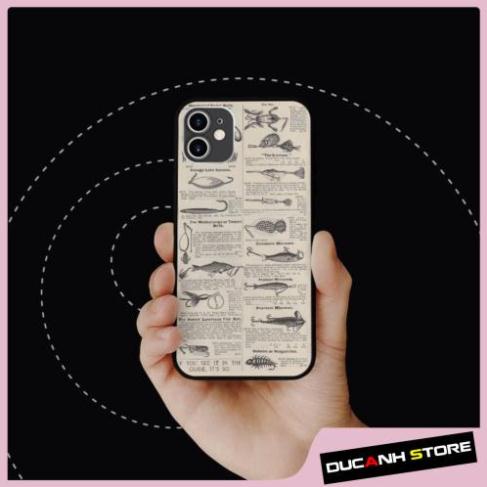 Ốp Lưng SAMSUNG hình Câu Cá Mồi Giấy In Quảng Cáo Hộp Cổ đẹp  cho các dòng iPhone PAP20210955