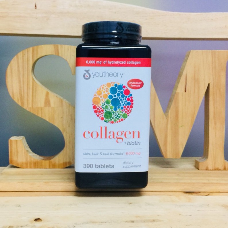 [DATE 2/2023] Viên uống Youtheory Collagen 123 390 viên mẫu mới ngừa lão hóa, giúp săn chắc đẹp da