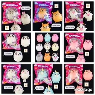 Đồ chơi Squishy thú ú chậm tăng giá rẻ dễ thương kèm bao bì