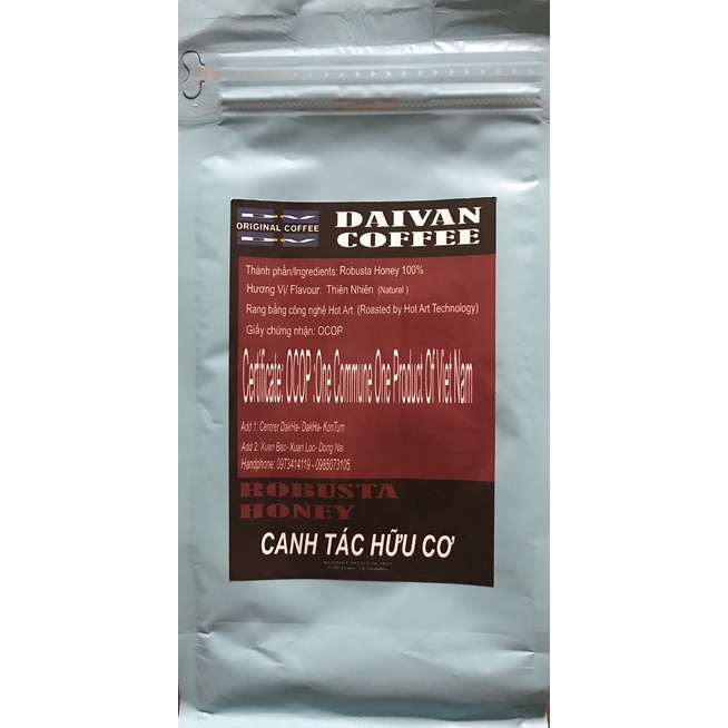CÀ PHÊ SẠCH ROBUSTA HONEY  HẠN CHẾ ẢNH HƯỞNG TIM MẠCH- DAVAN COFFEE | BigBuy360 - bigbuy360.vn