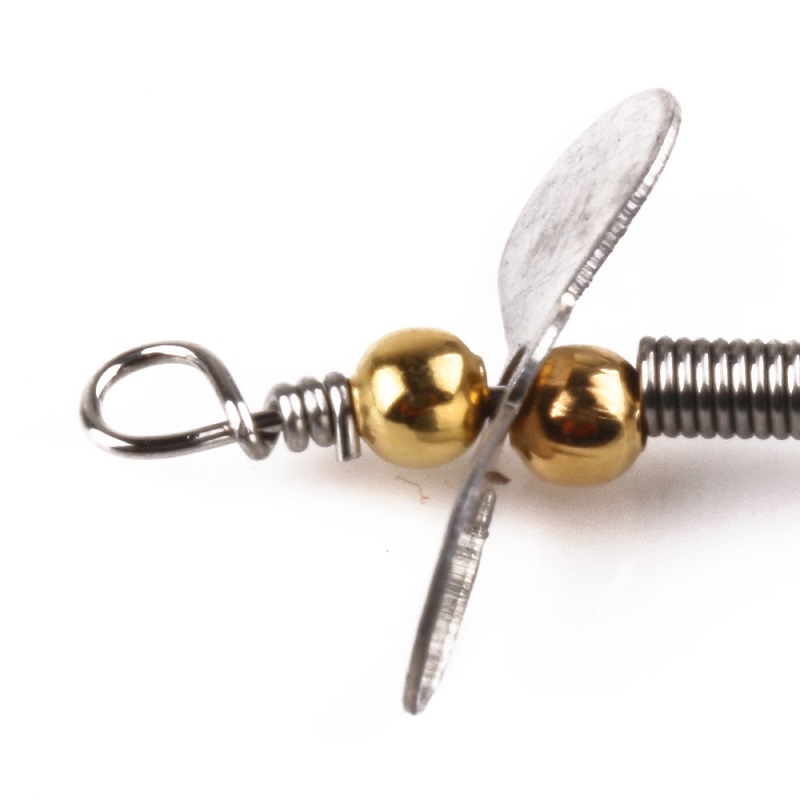 Mồi Giả Câu Lure Chính Hãng HENGJIA MO20 Hình Cá Hồi Bằng Hợp Kim Có Đính Lông Vũ - Sanami Fishing