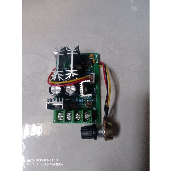Motor 775 12V 150W và điều tốc 12-48V 20A