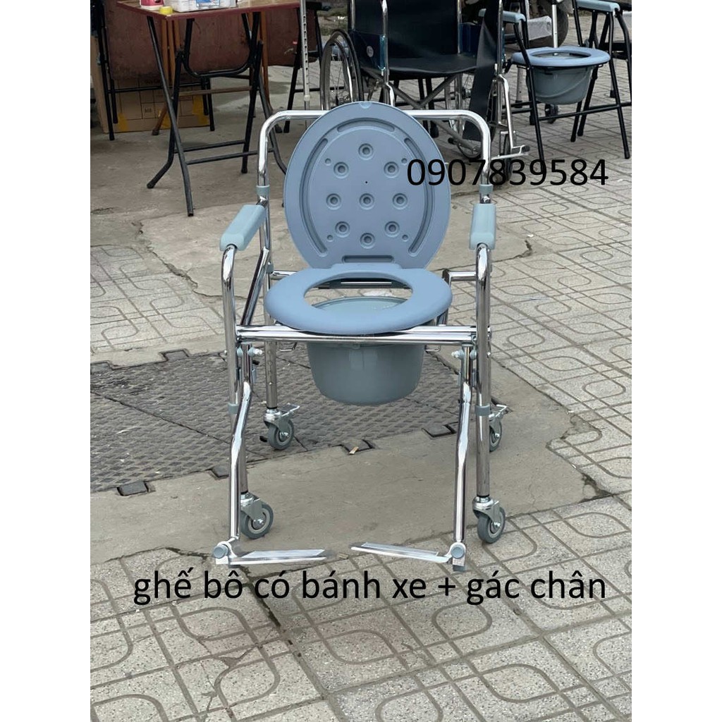 Ghế Bô Vệ Sinh cho người già Lucass- Hàng Tiêu Chuẩn Bệnh Viện