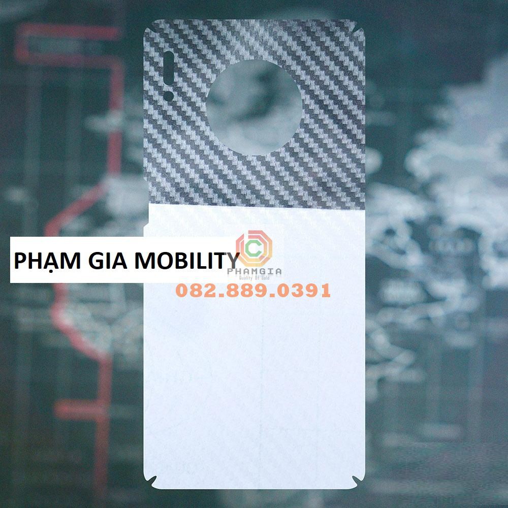 Miếng dán mặt lưng skin carbon Huawei Mate 9 Lite/ Mate 20/ Mate 20 Pro/ Mate 30 Pro