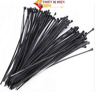 Gói 1000PCS Dây Thít Đen 3x100mm