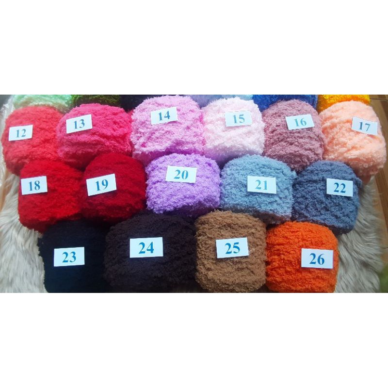 Len xù cuộn 100g