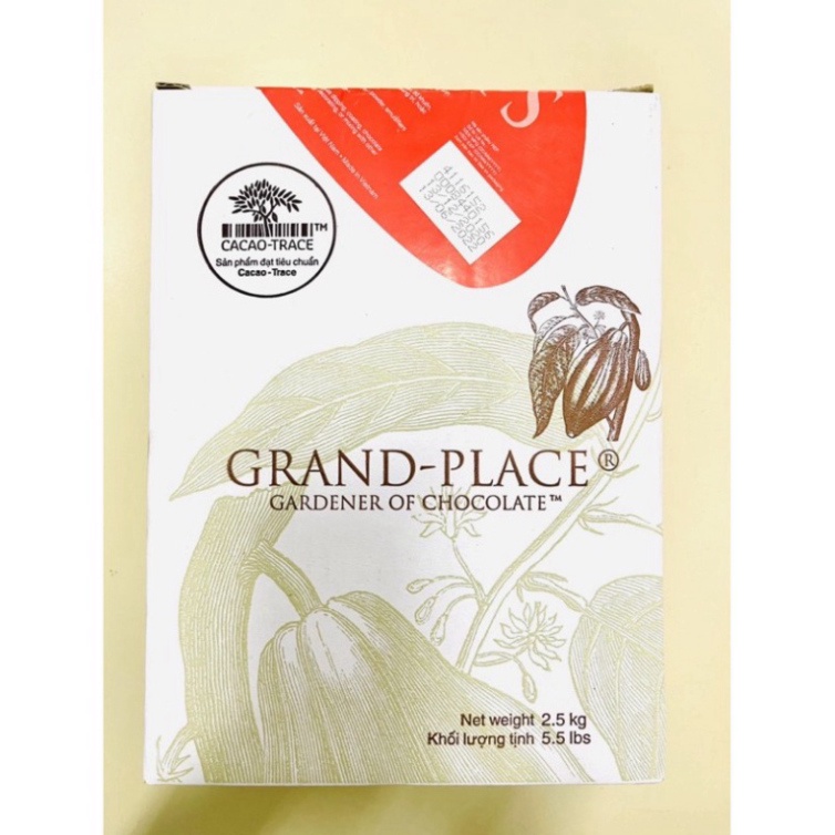 [Chính hãng] Socola chip màu XANH Puratos Grand - Place 100g