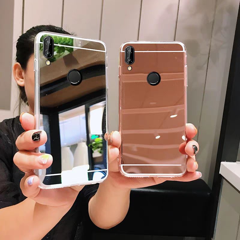 Ốp điện thoại tráng gương thời trang cho VIVO Y11 Y15 Y91 Y91C V15 PRO Y71 Y19 V5 LITE Y67 V9 Y85 Y53 Y50 Y12 Y17 V11 V11I