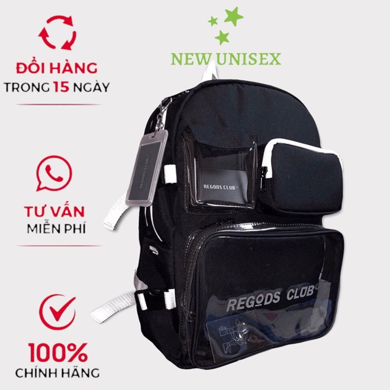 Balo phản quang Season 3 CND Colkids SS3 unisex Đen cực hót [New Unisex]