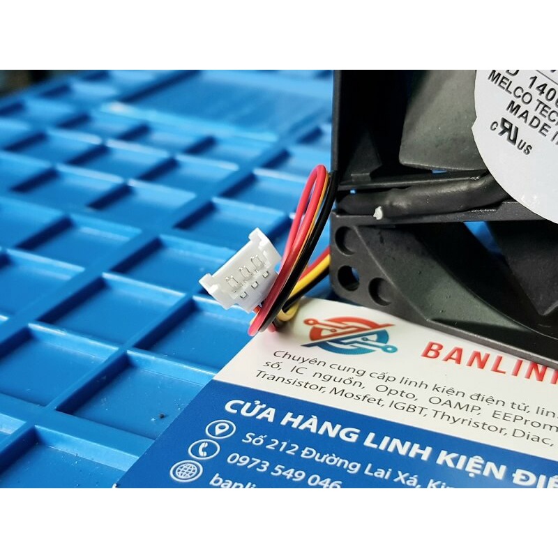 MMF-08G24ES CA1941H01 Quạt Mitsubishi 24VDC 0.13A Kích Thước 80*80*25mm