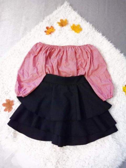 Chân váy 2 tầng ẢNH THẬT