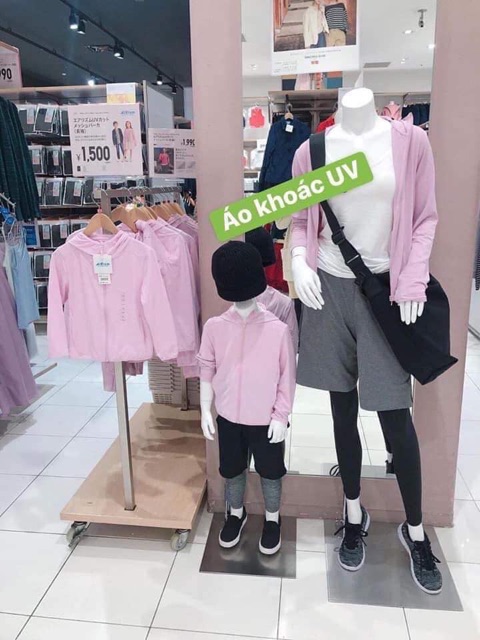xả hàng áo chống nắng Uniqlo Cho bé