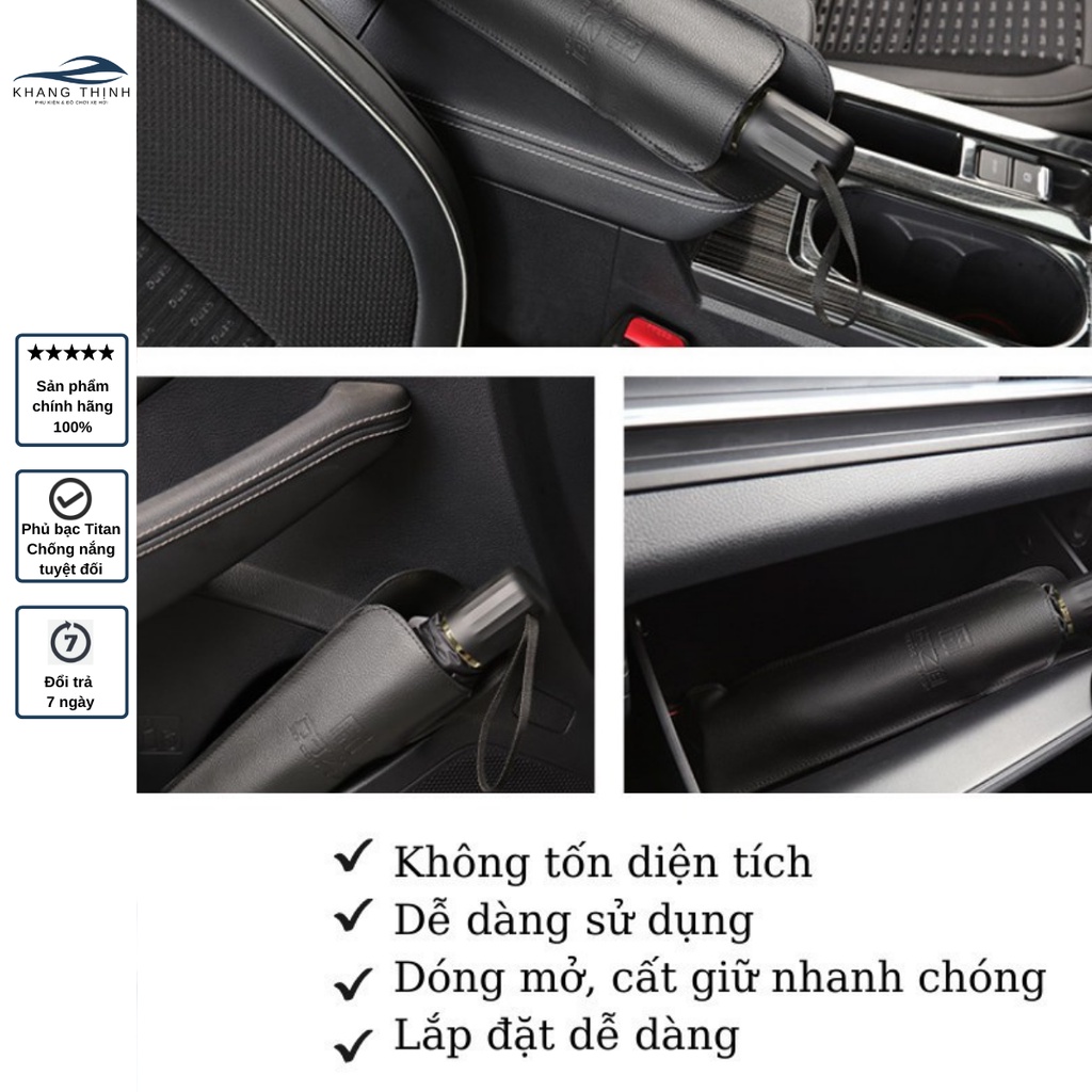 Ô che nắng kính lái ô tô cao cấp, dù che nắng kính lái xe hơi bảo vệ nội thất ô tô Khang Thịnh