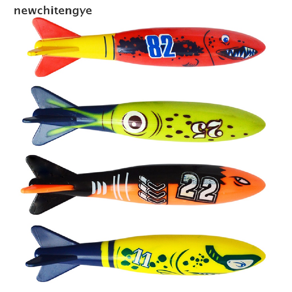 Set 4 món đồ chơi ngư lôi lặn dưới nước