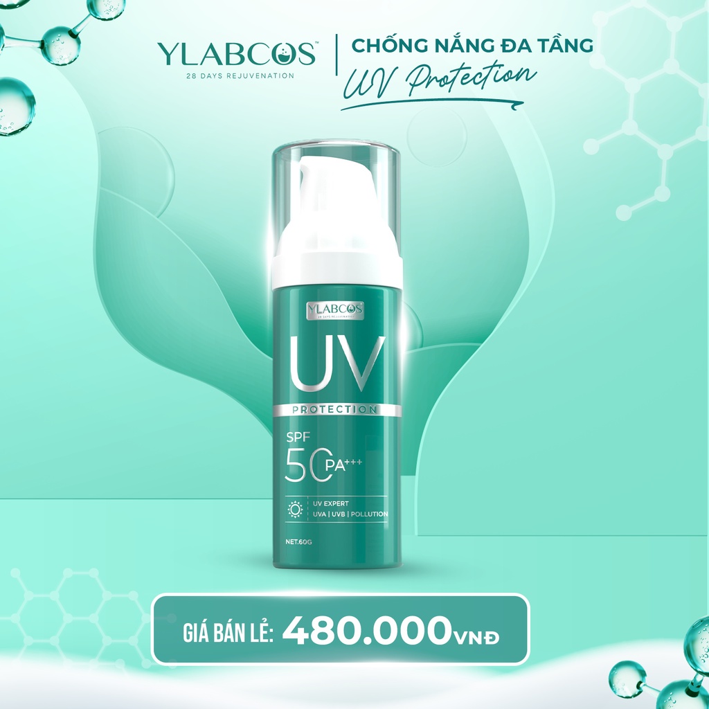 Chống Nắng Đa Tầng Uv Protection Drlacir,Hộp 60g,Giúp Chống nắng cho da,Cấp ẩm,giúp da tươi sáng,mờ thâm nám,SPF 50PA+++