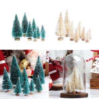 Set 8 Cây Thông Noel Mini Trang Trí Giáng Sinh