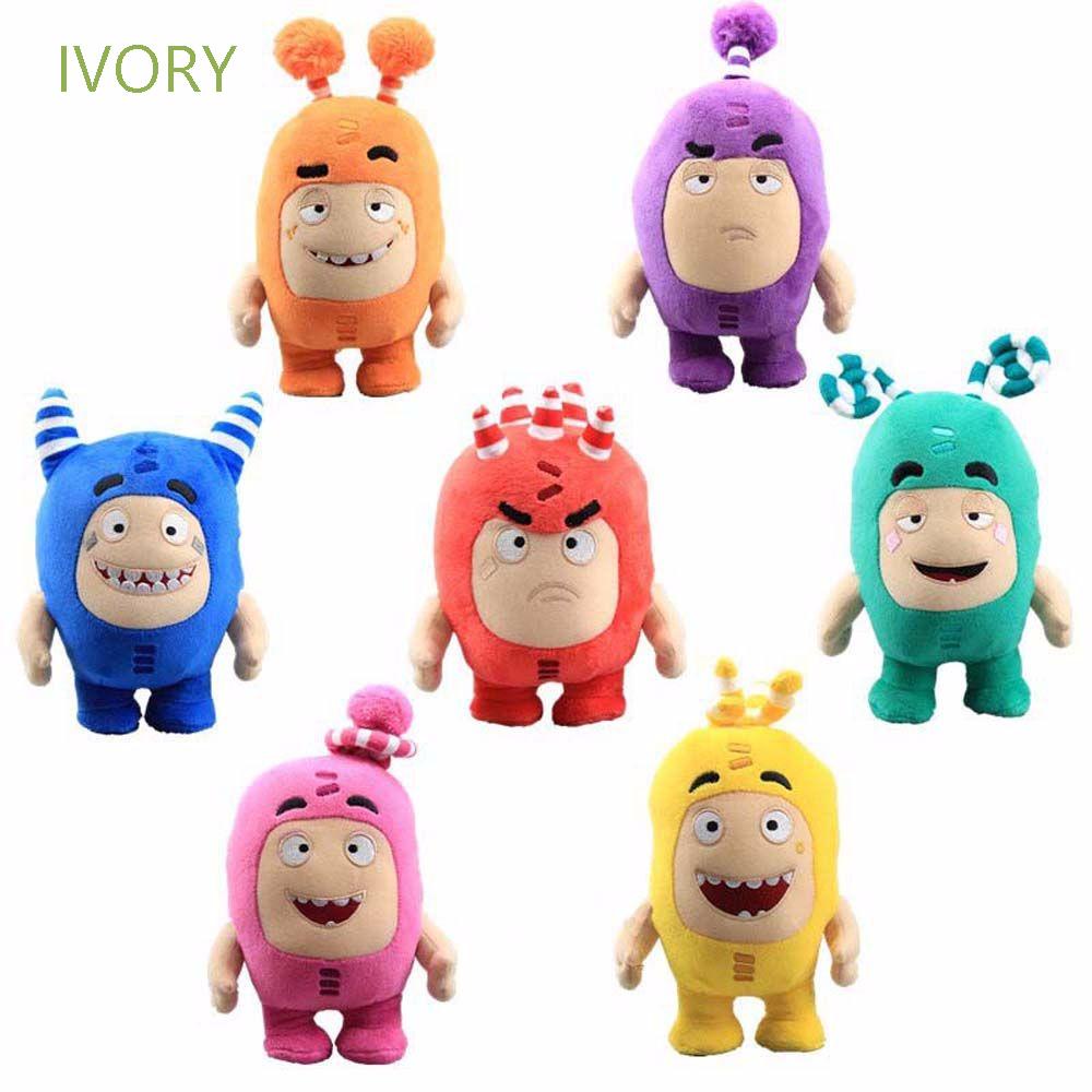 Thú nhồi bông hình nhân vật hoạt hình Oddbods Fuse Pogo Zeke Jeff 18cm