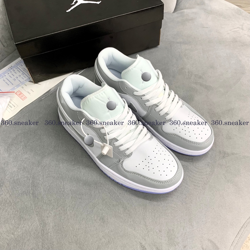 GIÀY THỂ THAO XÁM ĐẾ XANH THẤP ⚡CHUẨN 1:1⚡,GIÀY SNEAKER NAM NỮ | BigBuy360 - bigbuy360.vn