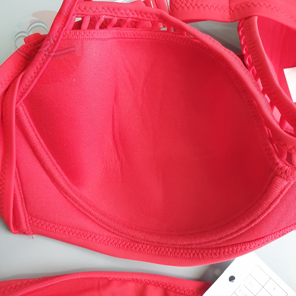 Bộ bơi hai mảnh phối dây CAL cobey xuất khẩu Ý