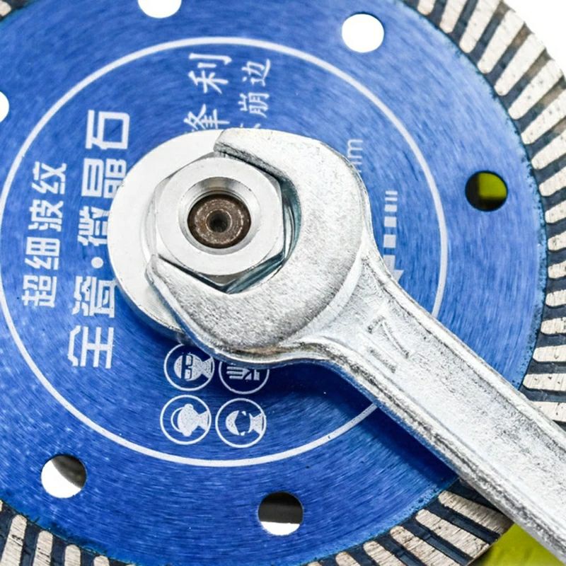 Mặt bích giữ đá mài lục giác tháo lắp nhanh bằng cờ lê