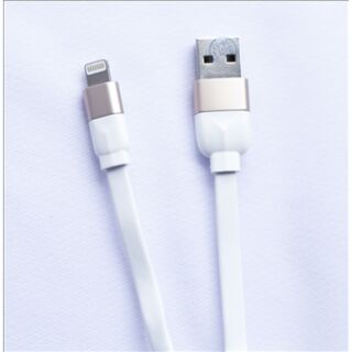 Cáp sạc dẹt cho Iphone 6/7/8.. IOS hãng BYZ nhỏ gọn (Trắng)