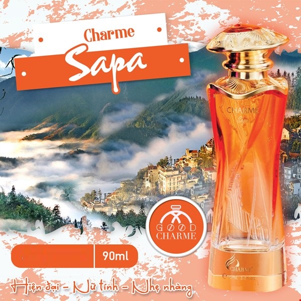 Nước hoa nữ Charme Sapa 90ml Hiện đại  Nữ tính Nhẹ nhàng