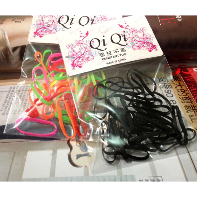 Chun buộc tóc cao su (1 túi) | BigBuy360 - bigbuy360.vn