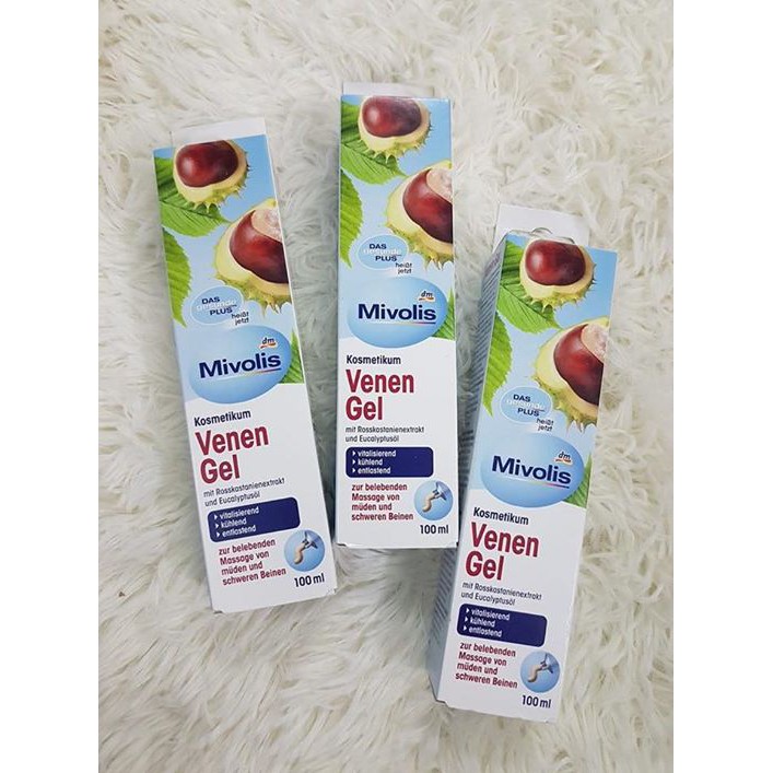 Kem bôi giãn tĩnh mạch chân Venen Gel Mivolis