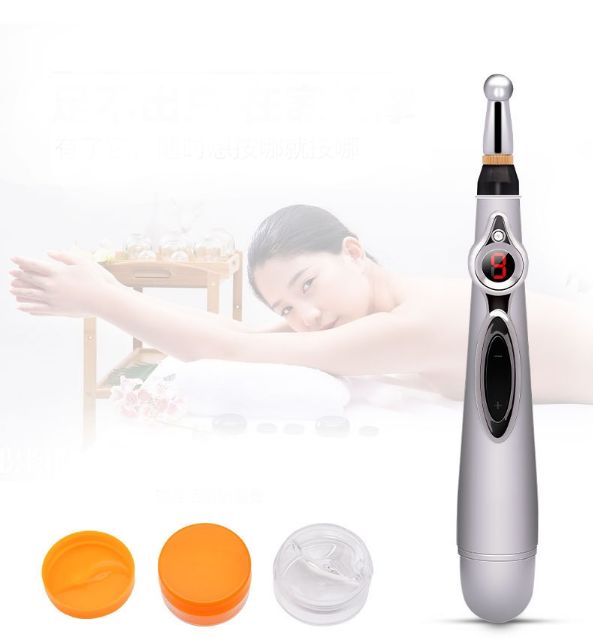Bút châm cứu xung điện W 912 loại 3 đầu
