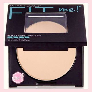 Phấn phủ mịn lì kiềm dầu MAYBELLINE FIT ME 120
