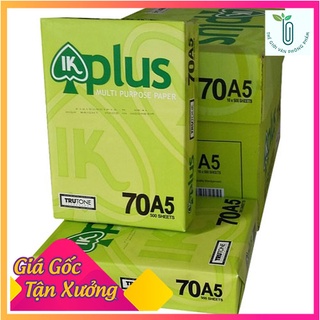 1 thùng giấy ik plus a5/70gsm - nhập khẩu indonesia