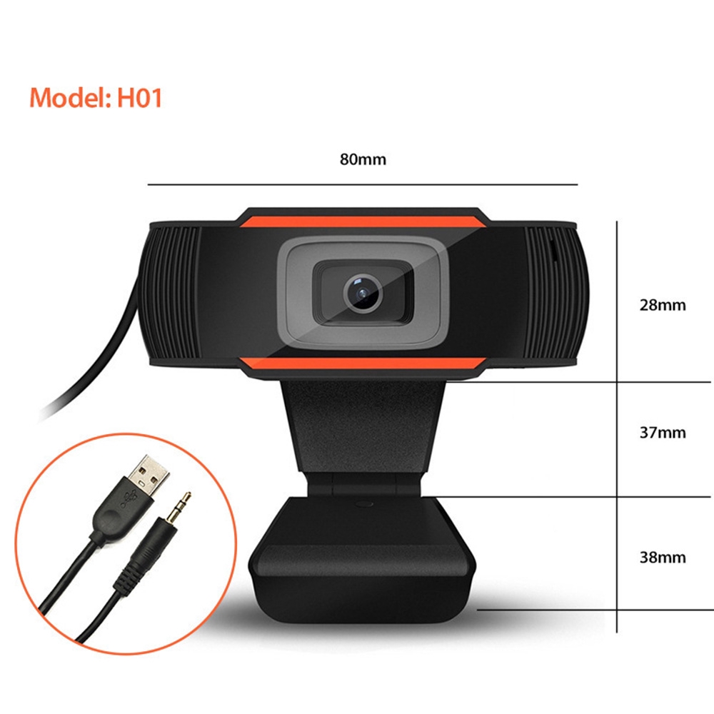 Webcam 1080p / 720p / 480p Kết Nối Pc + Usb 2.0 Cao Cấp