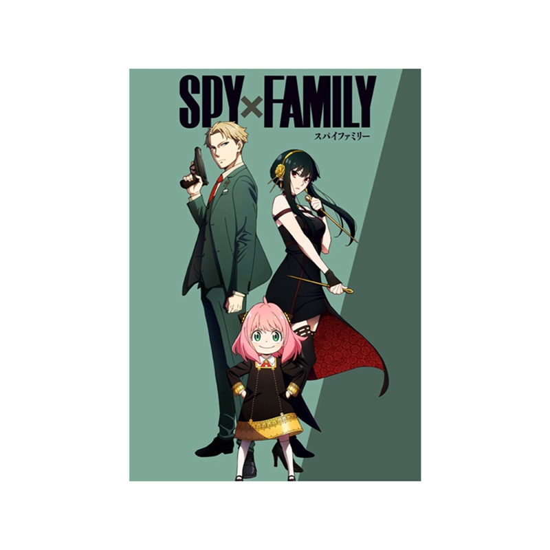 Áp Phích Dán Tường Trang Trí Hình Anime Spy X Family